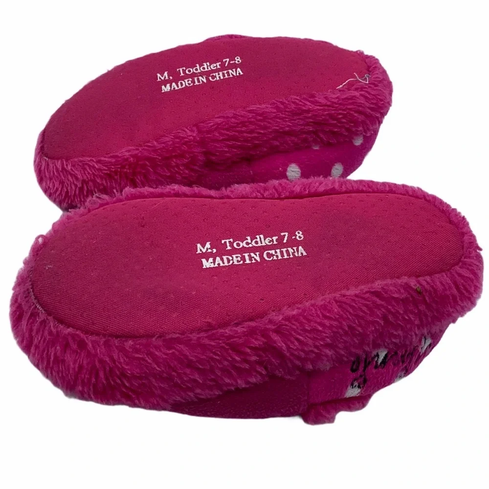 Disney Minnie Mouse slippers‎ Toddler (7/8) sequin